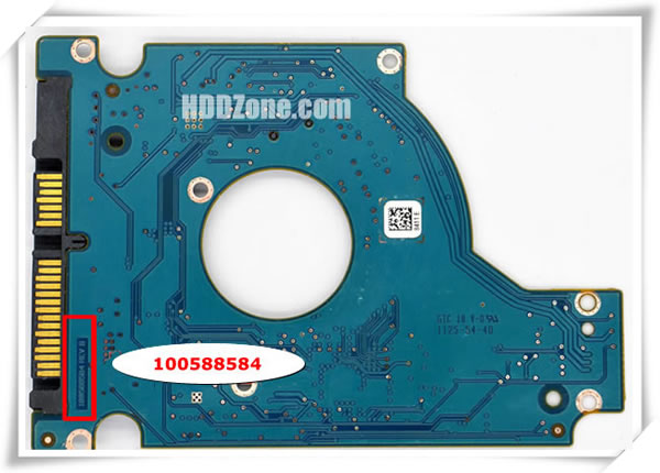 Seagate PCB 100588584 PCB Number