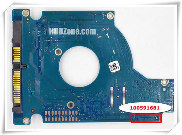 Seagate PCB 100591681 PCB Number