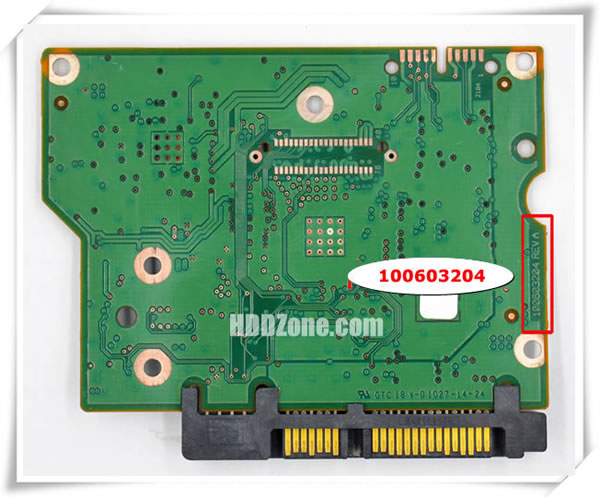 Seagate PCB 100603204 PCB Number