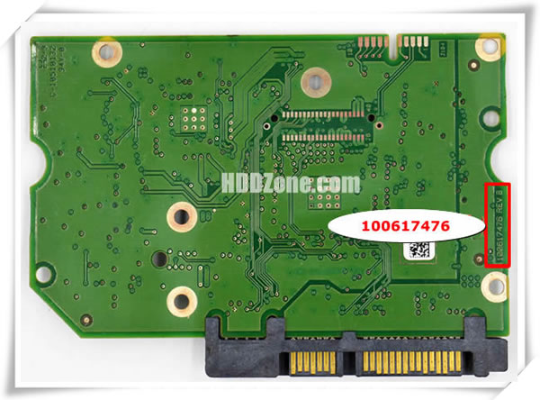 Seagate PCB 100617476 PCB Number