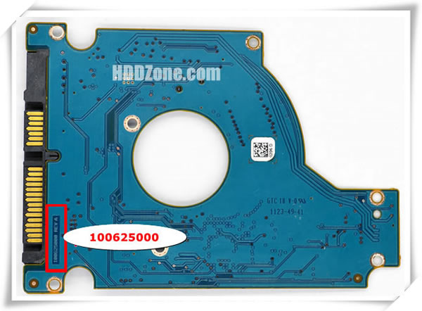 Seagate PCB 100625000 PCB Number
