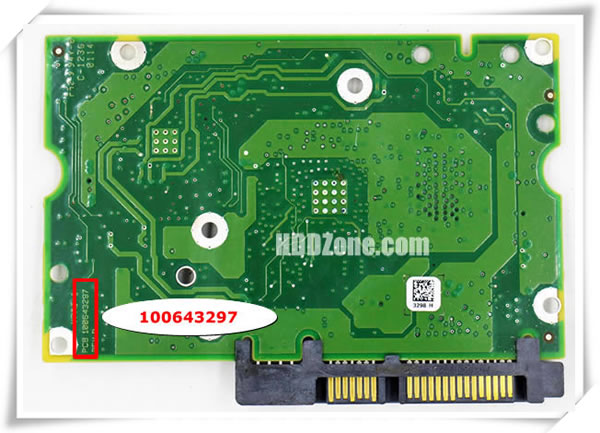 Seagate PCB 100643297 PCB Number