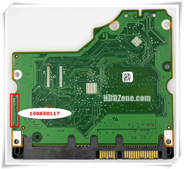 Seagate PCB 100650117 PCB Number