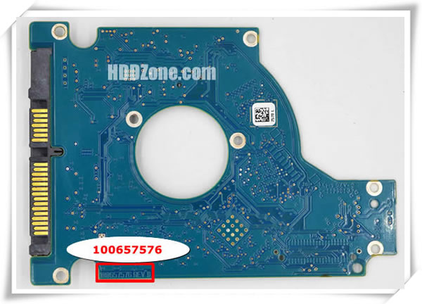 Seagate PCB 100657576 PCB Number