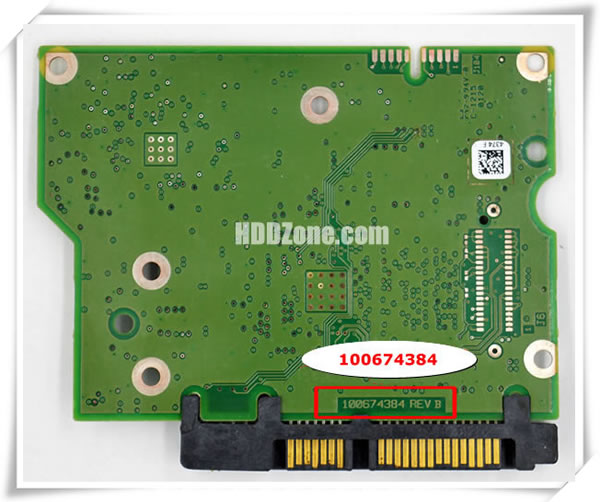 Seagate PCB 100674384 PCB Number