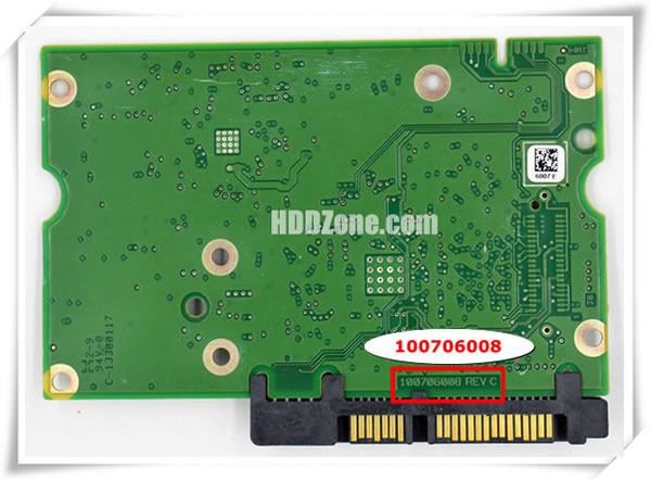 Seagate PCB 100706008 PCB Number