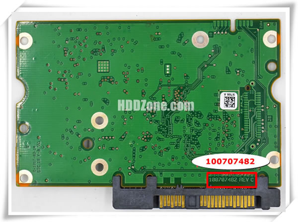 Seagate PCB 100707482 PCB Number