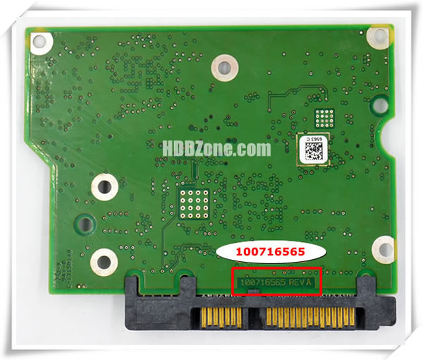 Seagate PCB 100716565 PCB Number