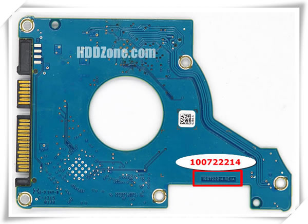 Seagate PCB 100722214 PCB Number