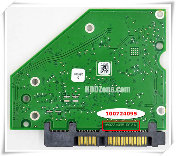 Seagate PCB 100724095 PCB Number