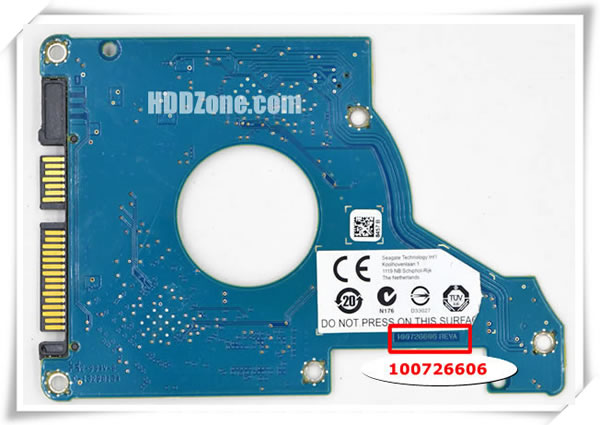 Seagate PCB 100726606 PCB Number