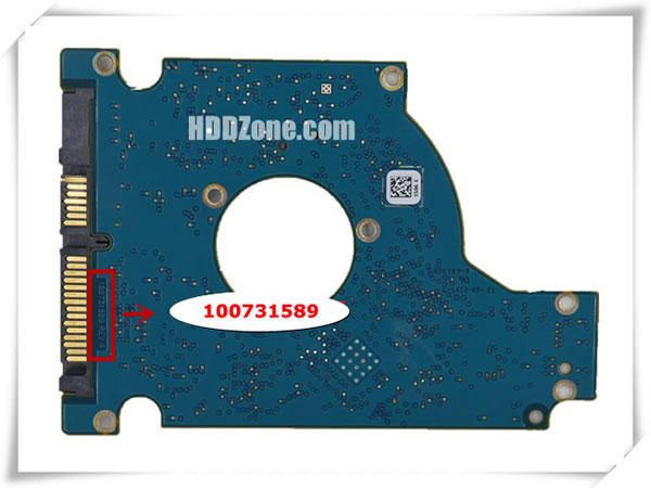 Seagate PCB 100731589 PCB Number