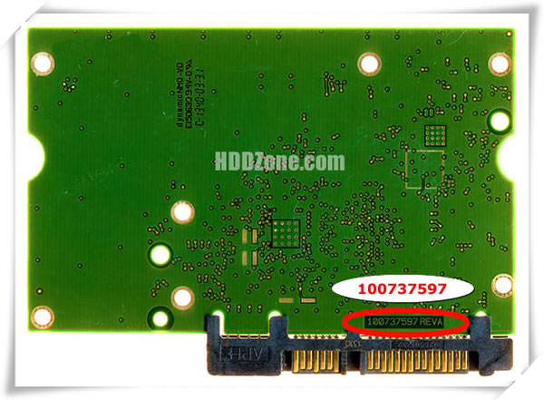 Seagate PCB 100737597 PCB Number