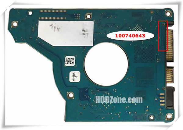 Seagate PCB 100740643 PCB Number