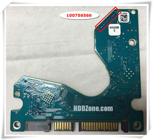 Seagate PCB 100756566 PCB Number