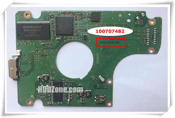 Seagate PCB 100760718 PCB Number