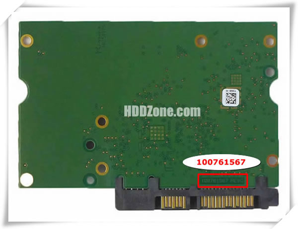 Seagate PCB 100761567 PCB Number