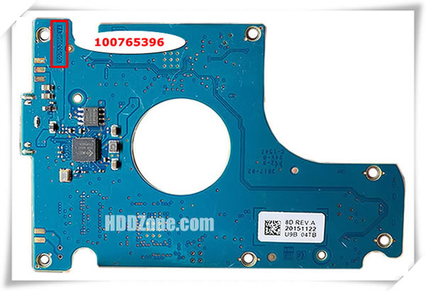 Seagate PCB 100765396 PCB Number