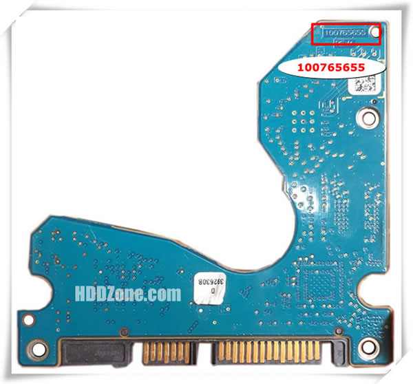 Seagate PCB 100765655 PCB Number