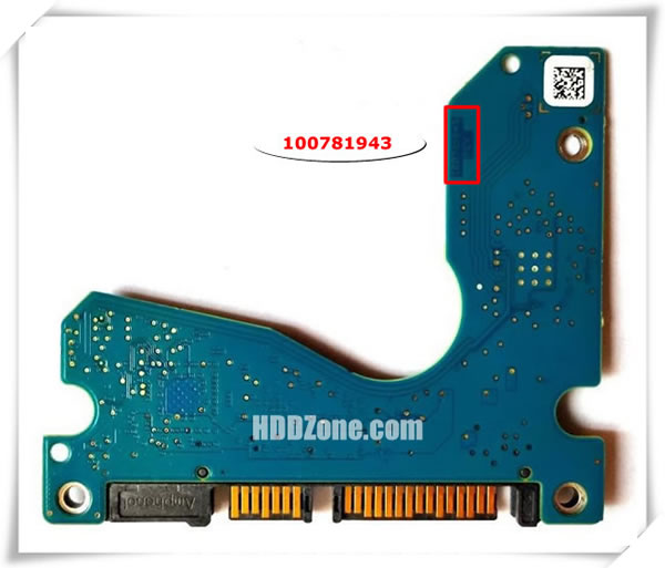 Seagate PCB 100781943 PCB Number