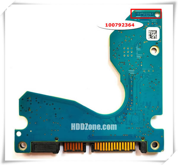 Seagate PCB 100792364 PCB Number