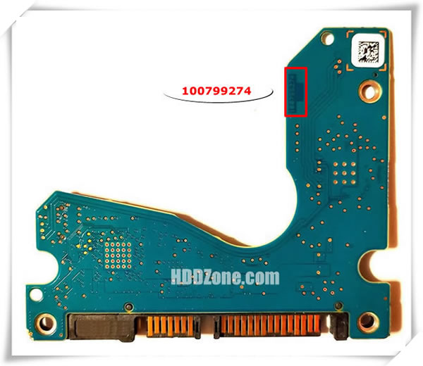 Seagate PCB 100799274 PCB Number
