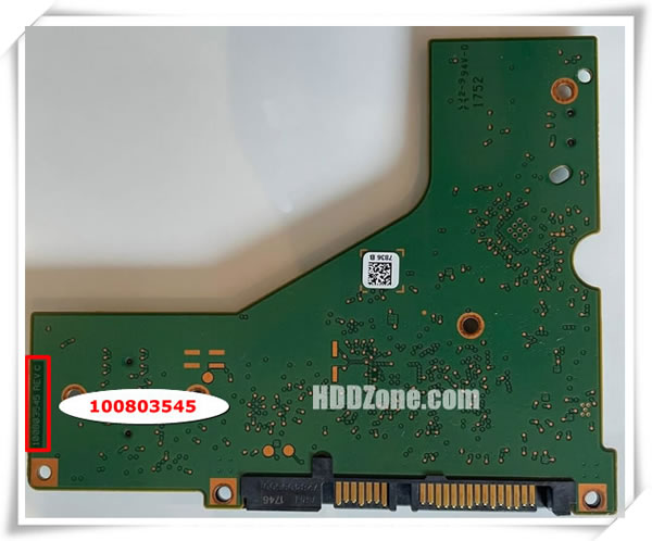 Seagate PCB 100803545 PCB Number
