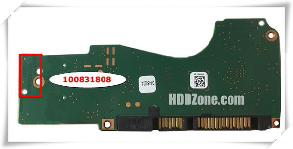 Seagate PCB 100831808 PCB Number