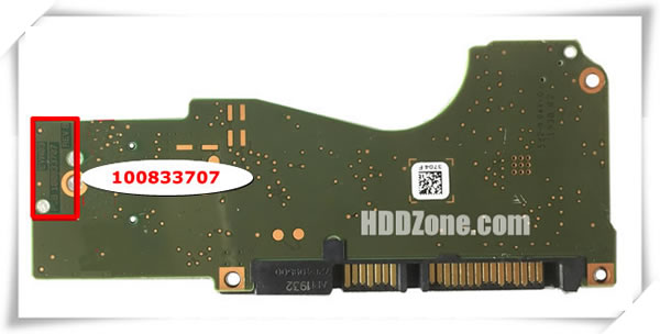 Seagate PCB 100833707 PCB Number