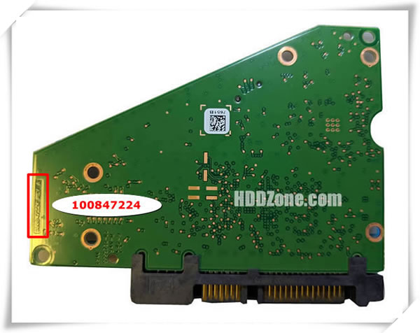Seagate PCB 100847224 PCB Number