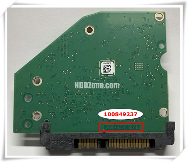 Seagate PCB 100849237 PCB Number