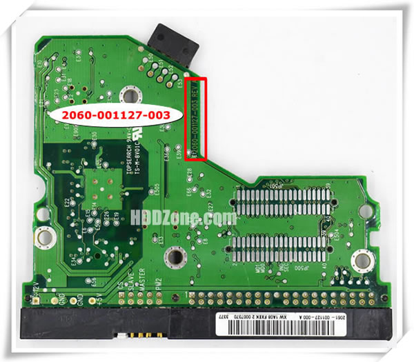 WD PCB 2060-001127-003 PCB Number
