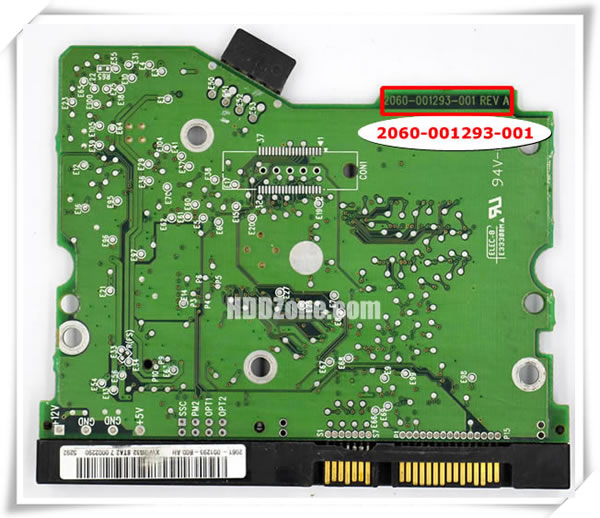 WD PCB 2060-001293-001 PCB Number