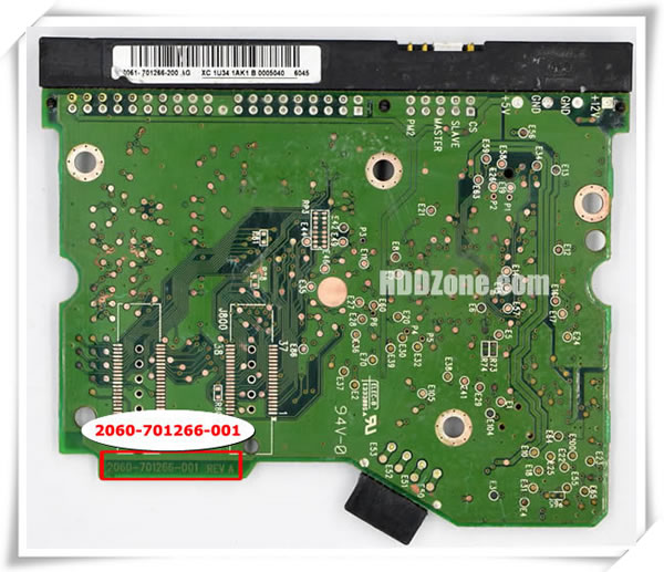 WD PCB 2060-701266-001 PCB Number