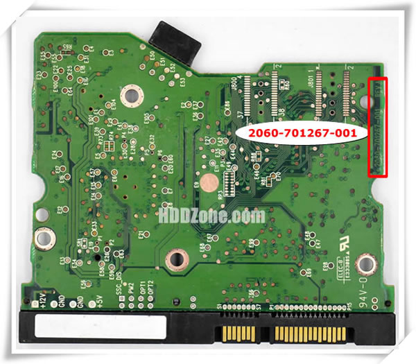 WD PCB 2060-701267-001 PCB Number