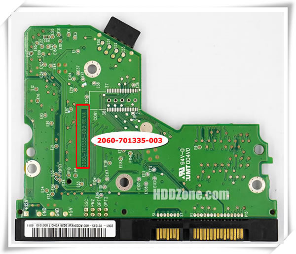 WD PCB 2060-701335-003 PCB Number
