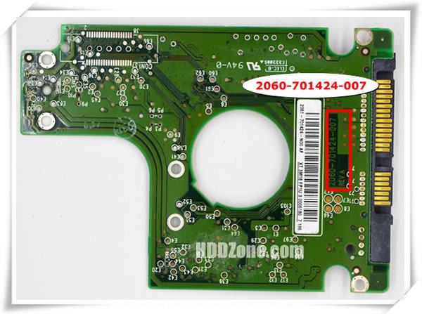 WD PCB 2060-701424-007 PCB Number