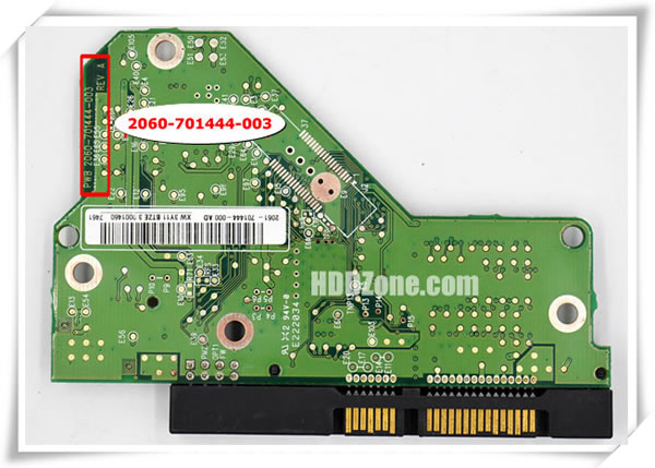 WD PCB 2060-701444-003 PCB Number