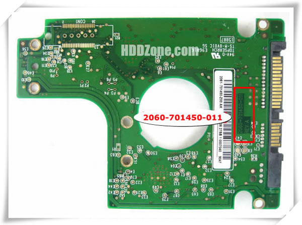 WD PCB 2060-701450-011 PCB Number