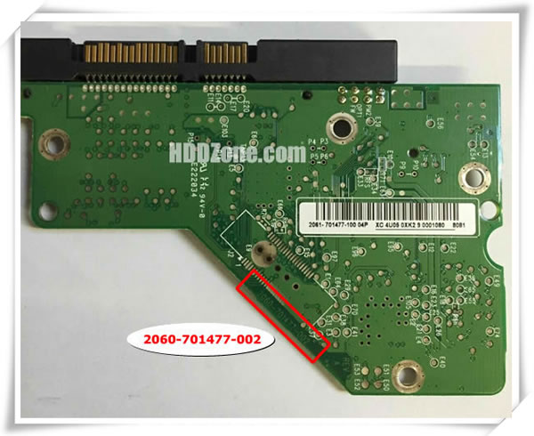WD PCB 2060-701477-002 PCB Number