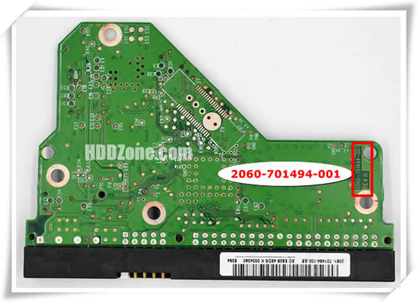 WD PCB 2060-701494-001 PCB Number