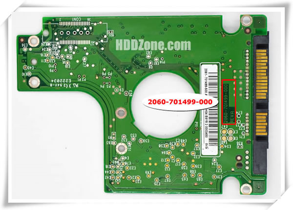 WD PCB 2060-701499-000 PCB Number