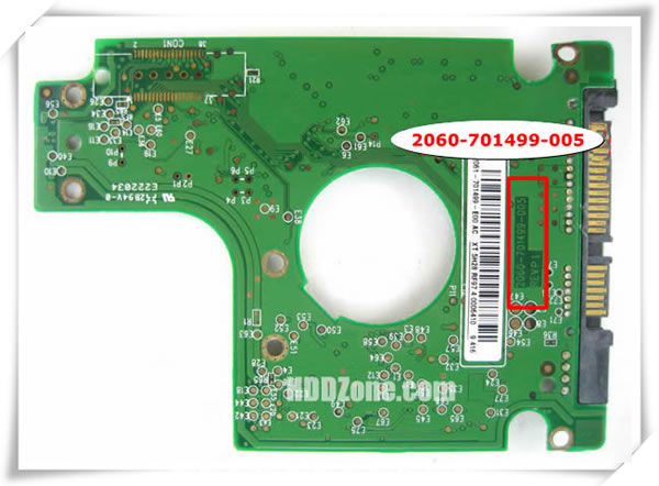 WD PCB 2060-701499-005 PCB Number
