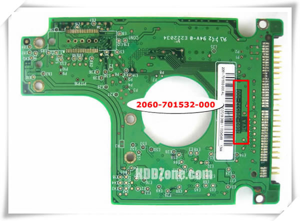 WD PCB 2060-701532-000 PCB Number