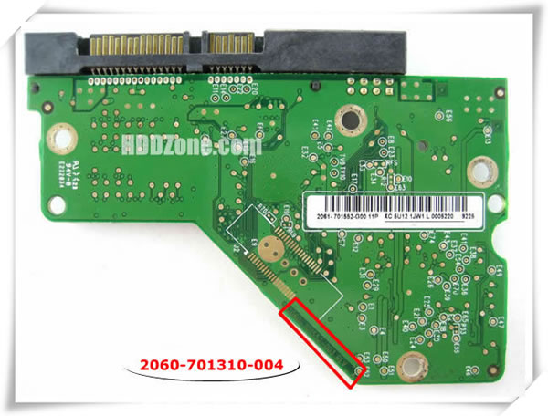 WD PCB 2060-701552-003 PCB Number