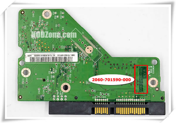WD PCB 2060-701590-000 PCB Number