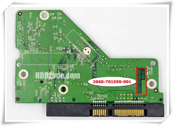 WD PCB 2060-701590-001 PCB Number