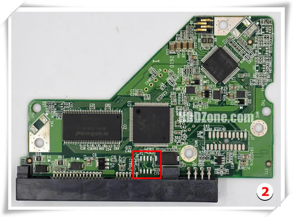 WD PCB 2060-701590-001 Type 2