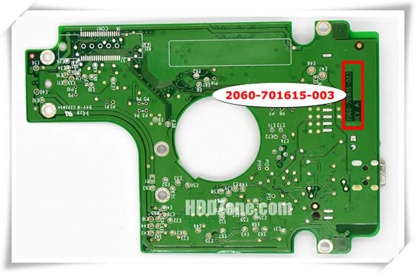 WD PCB 2060-701615-003 PCB Number
