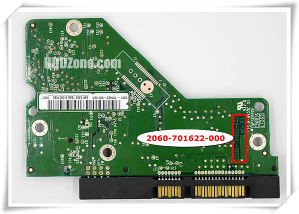 WD PCB 2060-701622-000 PCB Number